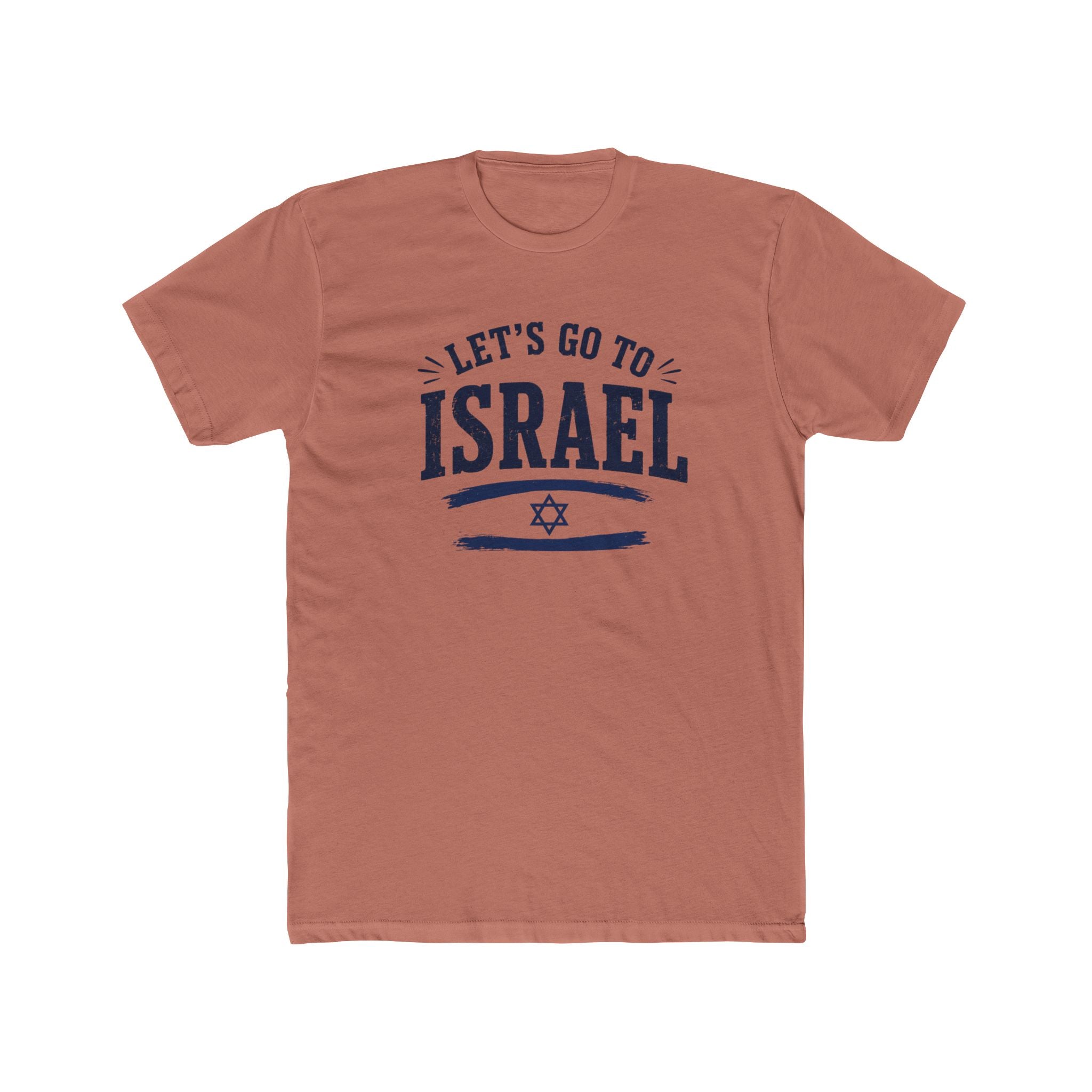 Let’s Go to Israel T‑Shirt — Israel Travel Tee with Star of David