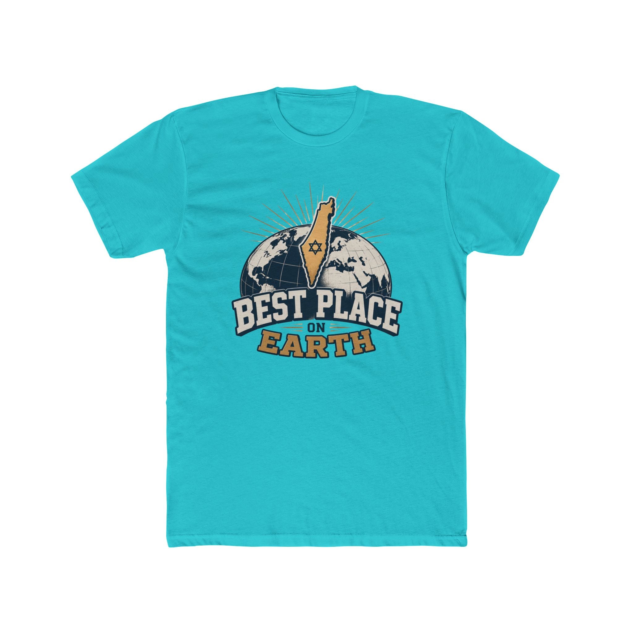 Best Place on Earth T-Shirt – Jewish Pride Israel Gift