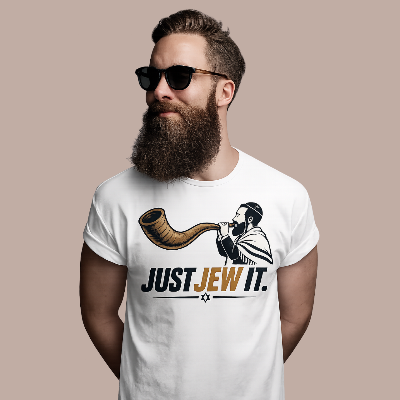 Just Jew It - Funny Jewish T-Shirt | Jewish Humor Gift