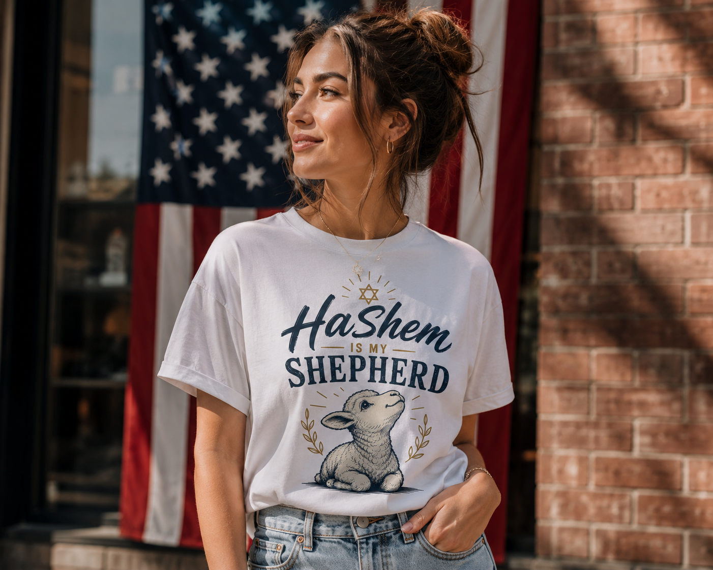 HaShem Is My Shepherd — Jewish Faith T-Shirt