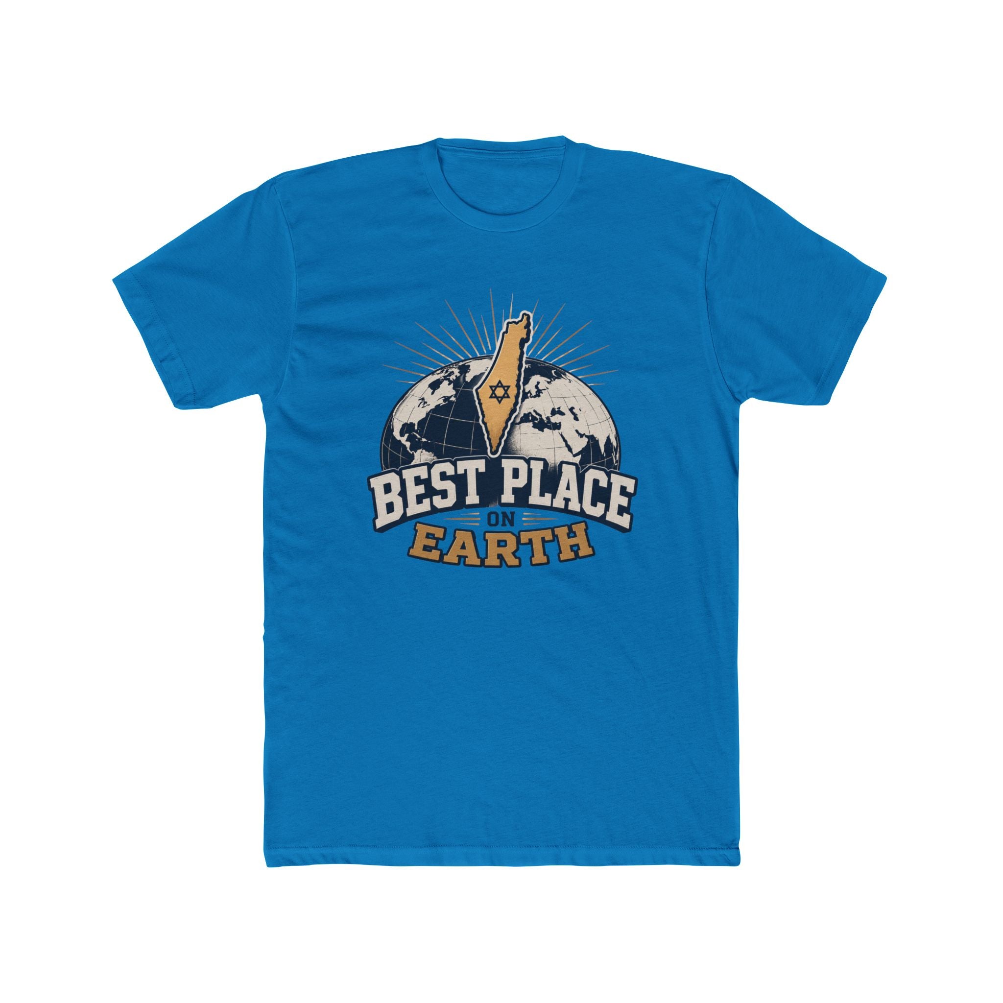 Best Place on Earth T-Shirt – Jewish Pride Israel Gift