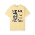 Shema Yisrael — Hear From Here Jewish T-Shirt