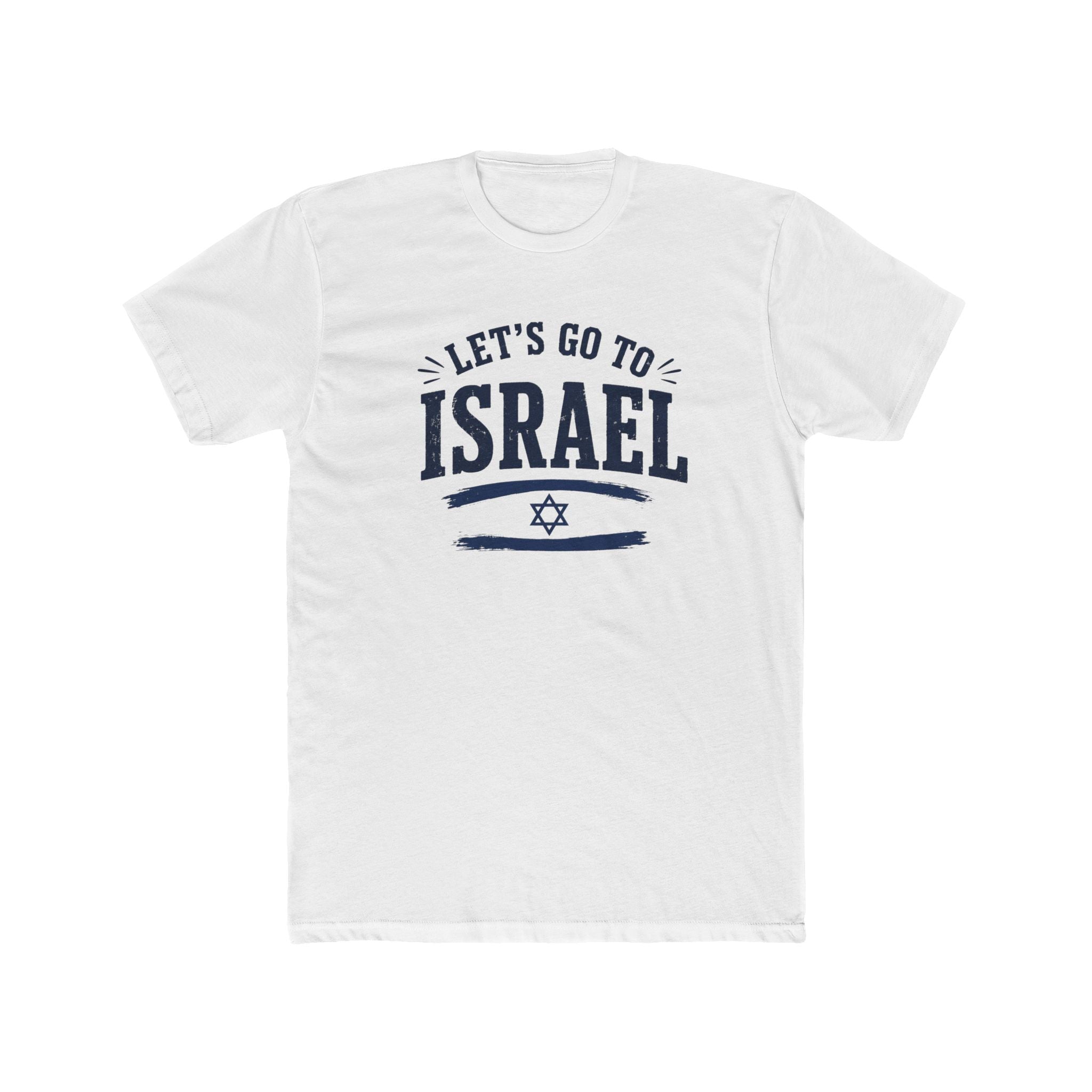 Let’s Go to Israel T‑Shirt — Israel Travel Tee with Star of David