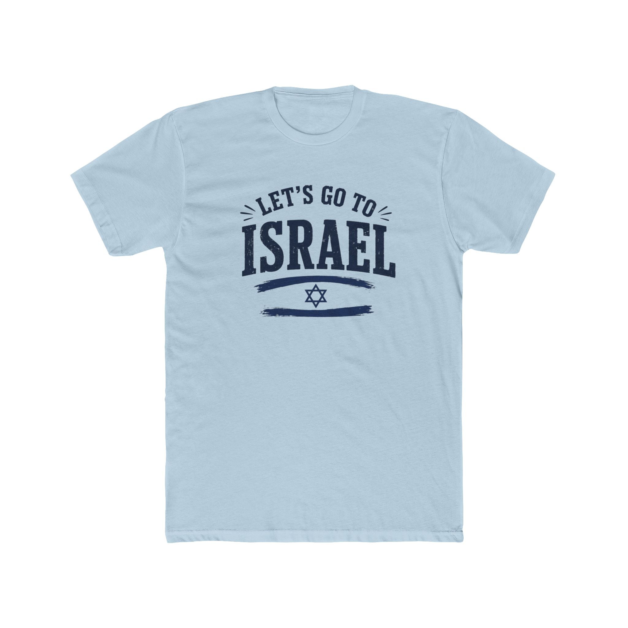 Let’s Go to Israel T‑Shirt — Israel Travel Tee with Star of David