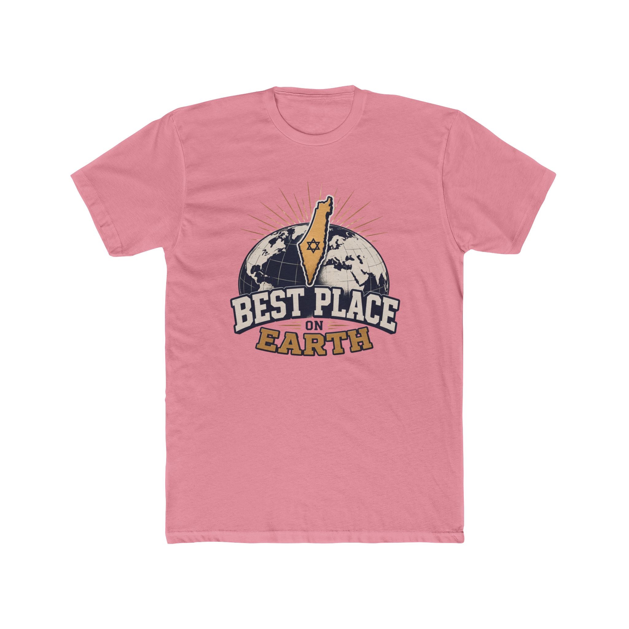 Best Place on Earth T-Shirt – Jewish Pride Israel Gift