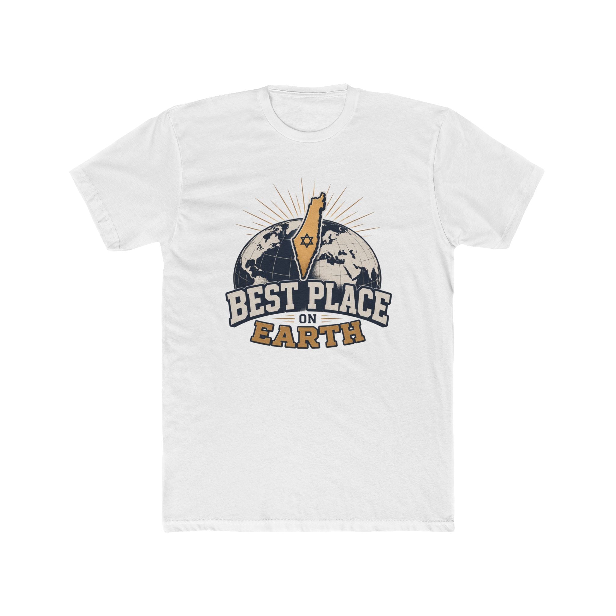 Best Place on Earth T-Shirt – Jewish Pride Israel Gift