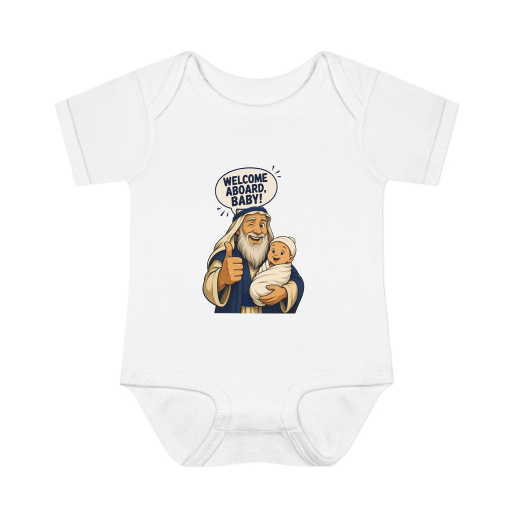 Welcome Aboard Baby — Jewish Baby Onesie Gift