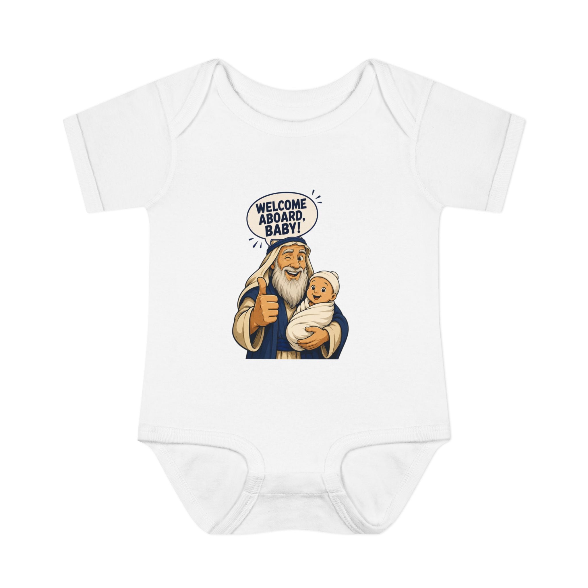 Welcome Aboard Baby — Jewish Baby Onesie Gift
