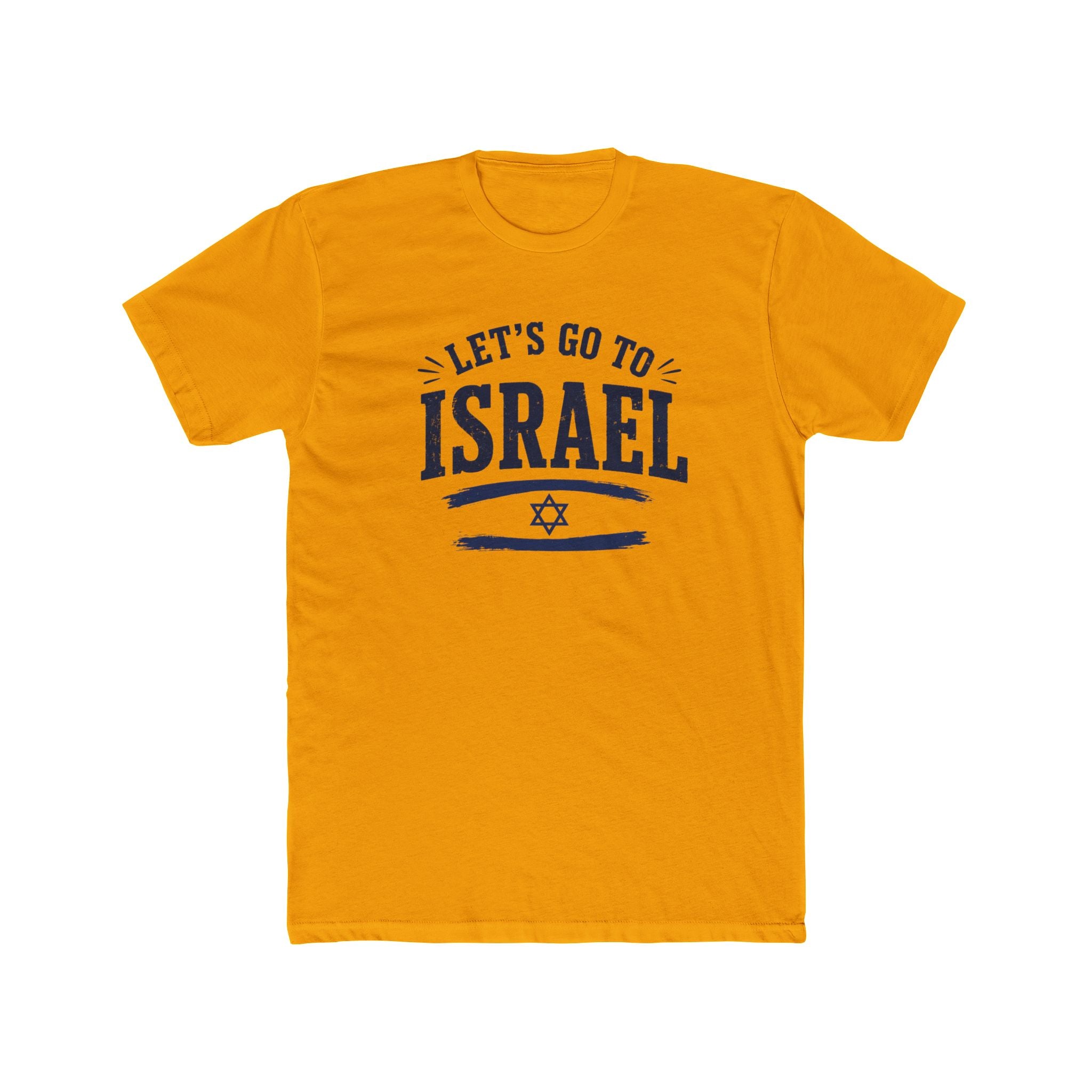 Let’s Go to Israel T‑Shirt — Israel Travel Tee with Star of David