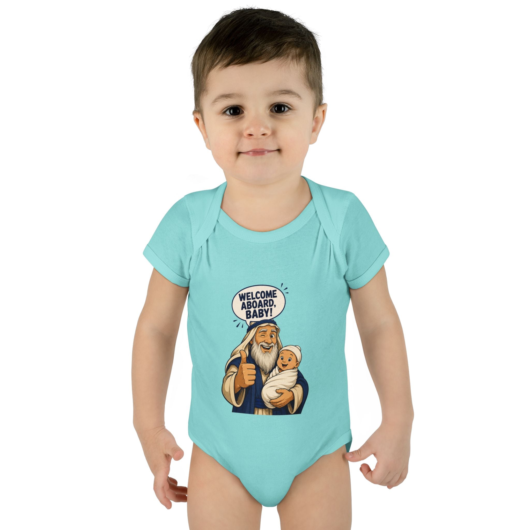 Welcome Aboard Baby — Jewish Baby Onesie Gift
